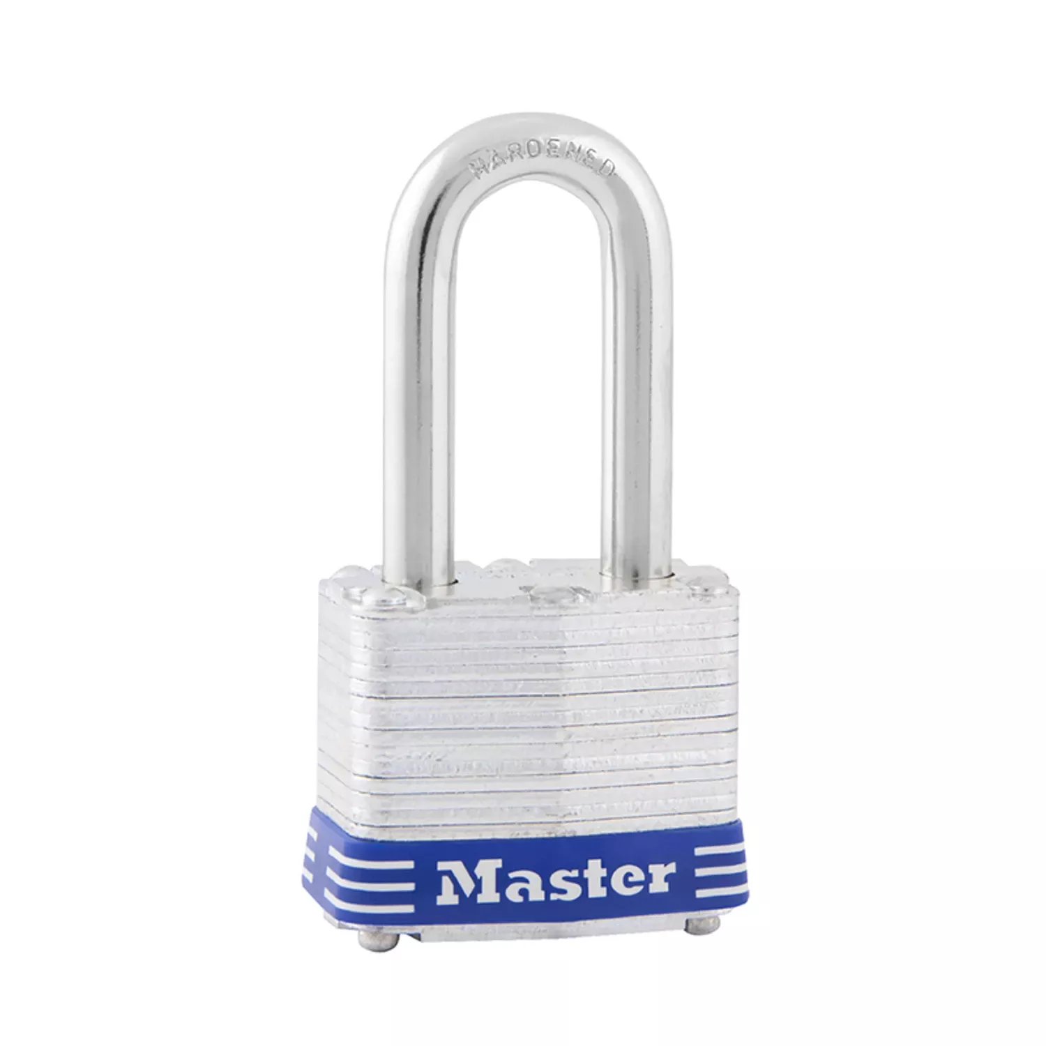 1-1/2 In. Keyed Laminated Padlock, 1.5-In. Long Shackle