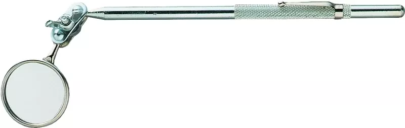 1-1/4 In. Inspection Mirror, 8 In. Handle