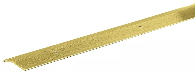 1-3/8 X 36-Inch Hammered Gold Carpet Bar