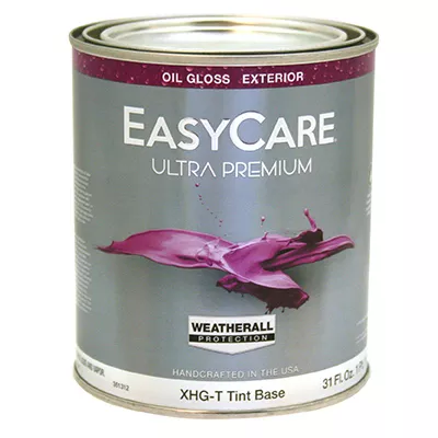 1 Quart Gloss Tint Base Oil-based Exterior Paint By Easycare