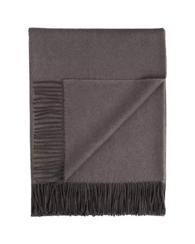 100% Baby Alpaca Throw - Truffle