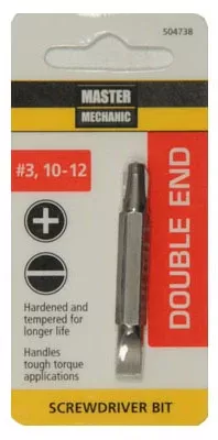 #3 Phillips Double Ended Insert Bit