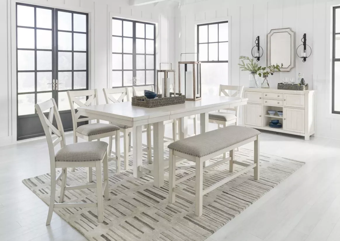 5 PC COUNTER HEIGHT DINING SET