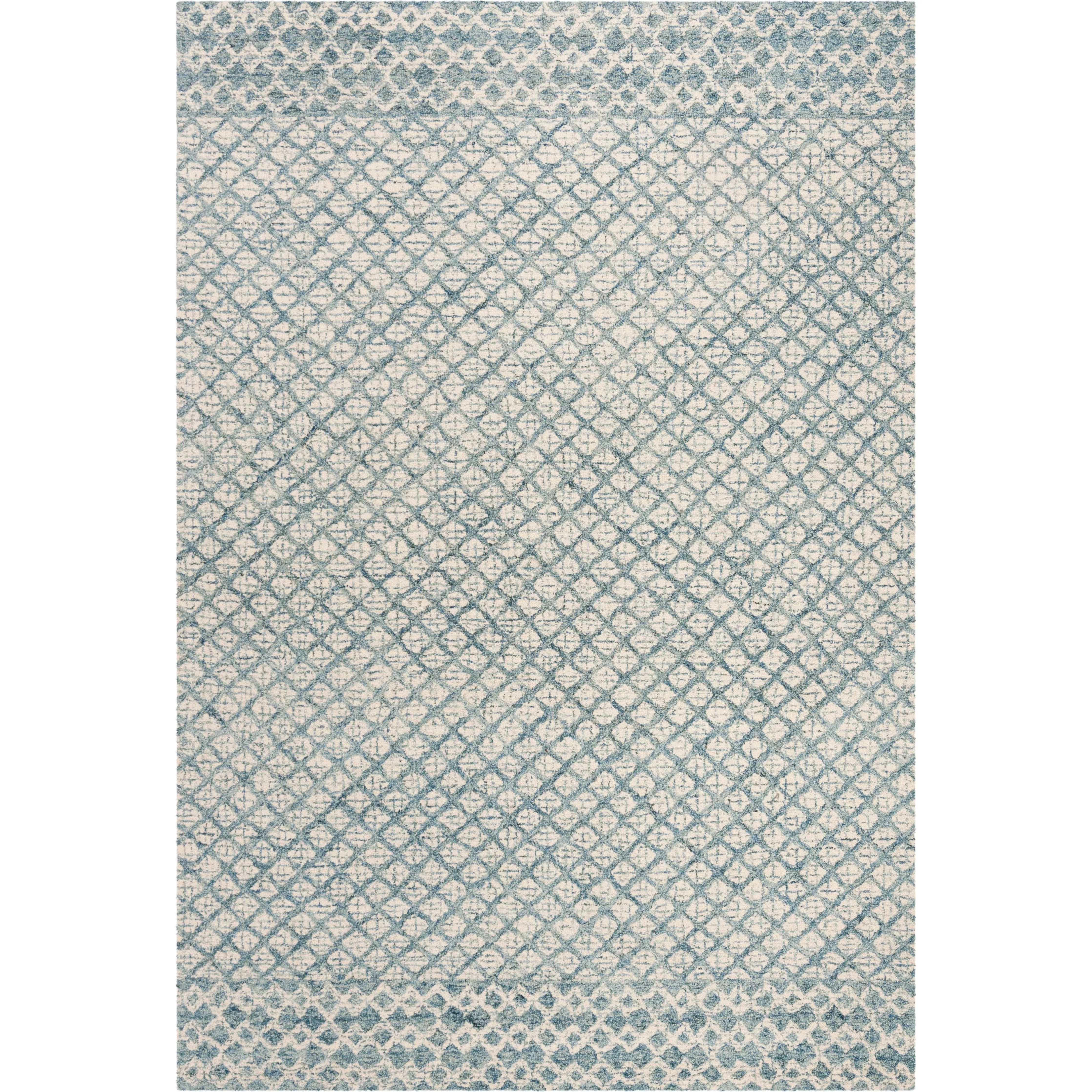 Abstract ABT203A BLUE / IVORY