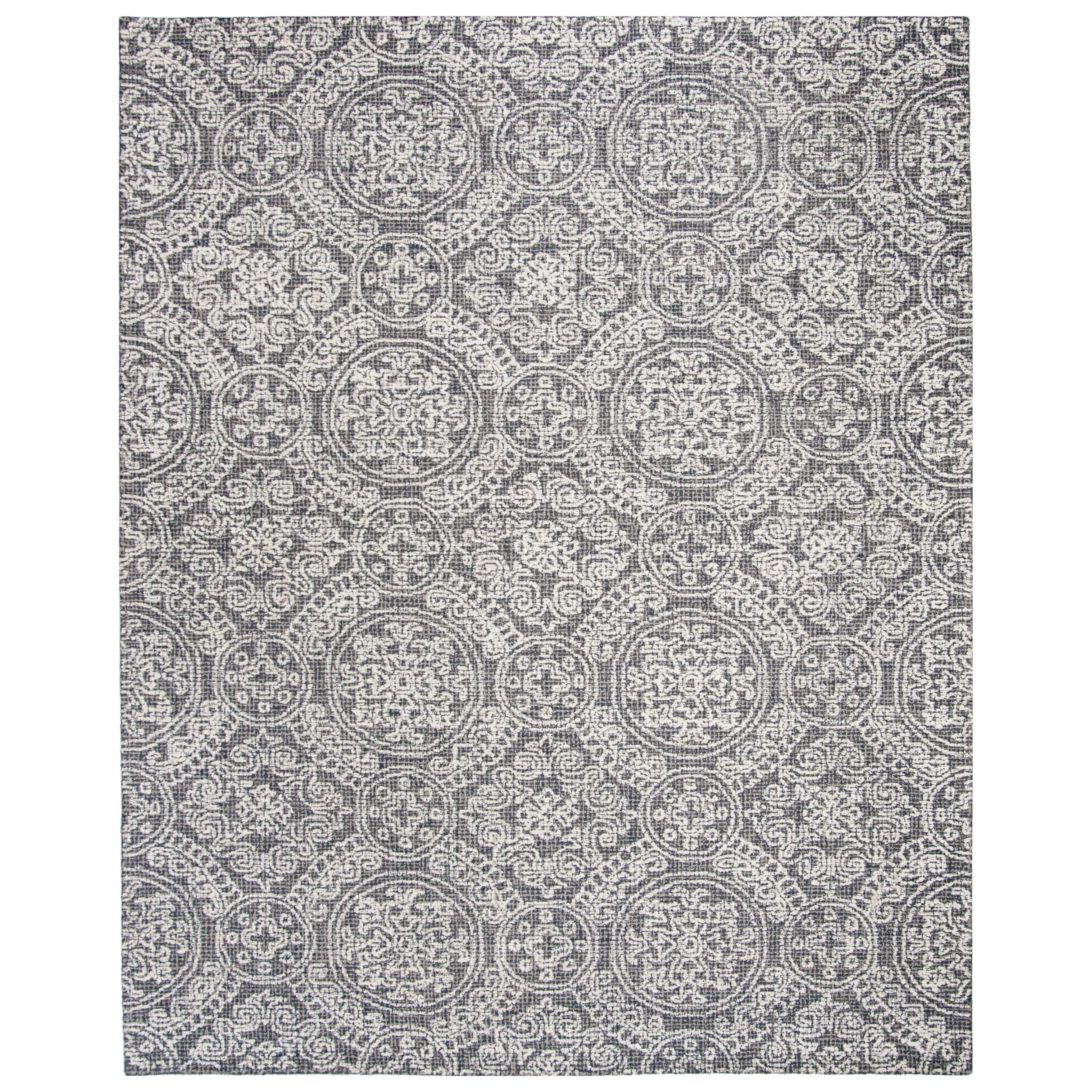 Abstract ABT522A GREY / IVORY