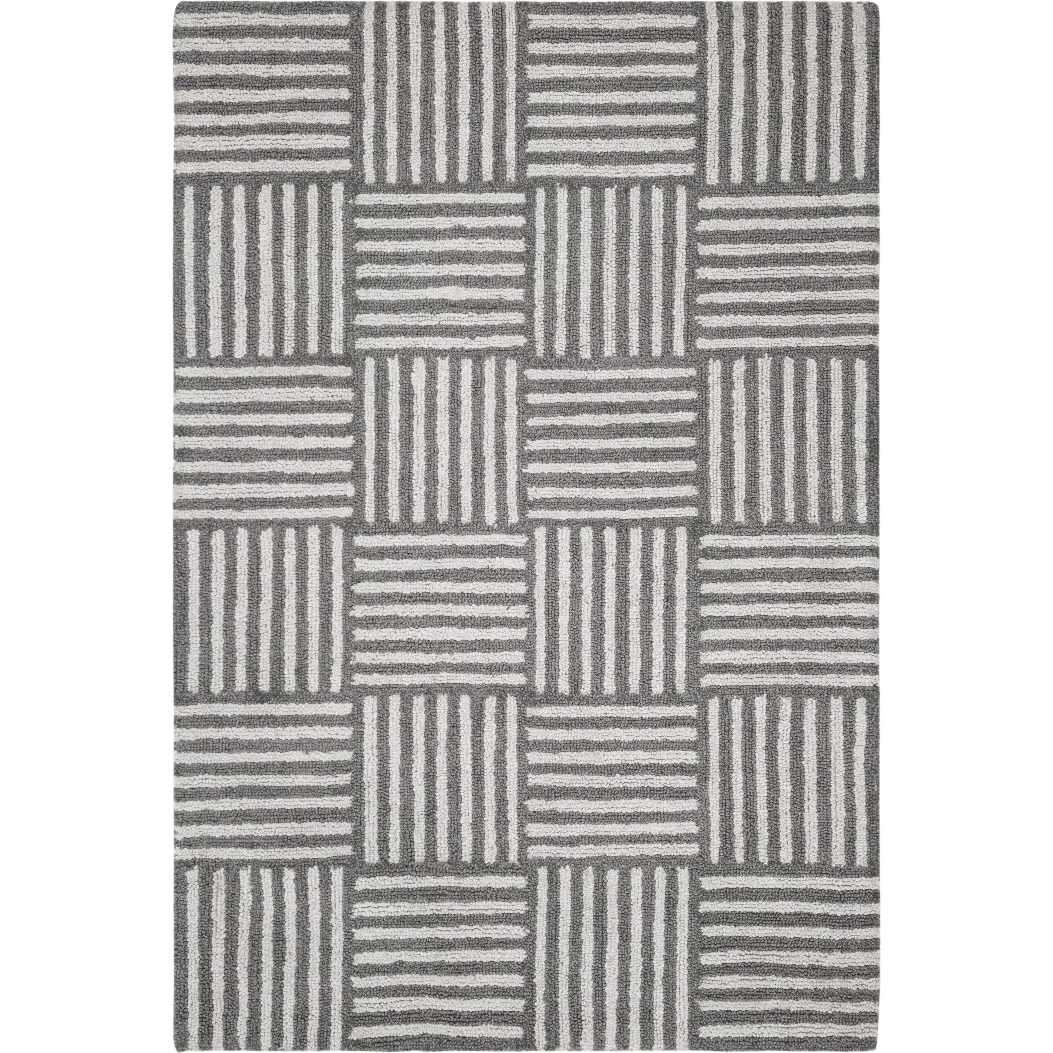 Abstract ABT602A IVORY / DARK GREY