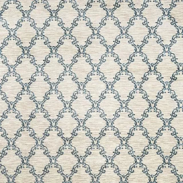 Acanthus Light Gray/Blue Small & Medium 5' X 8' Area Rug