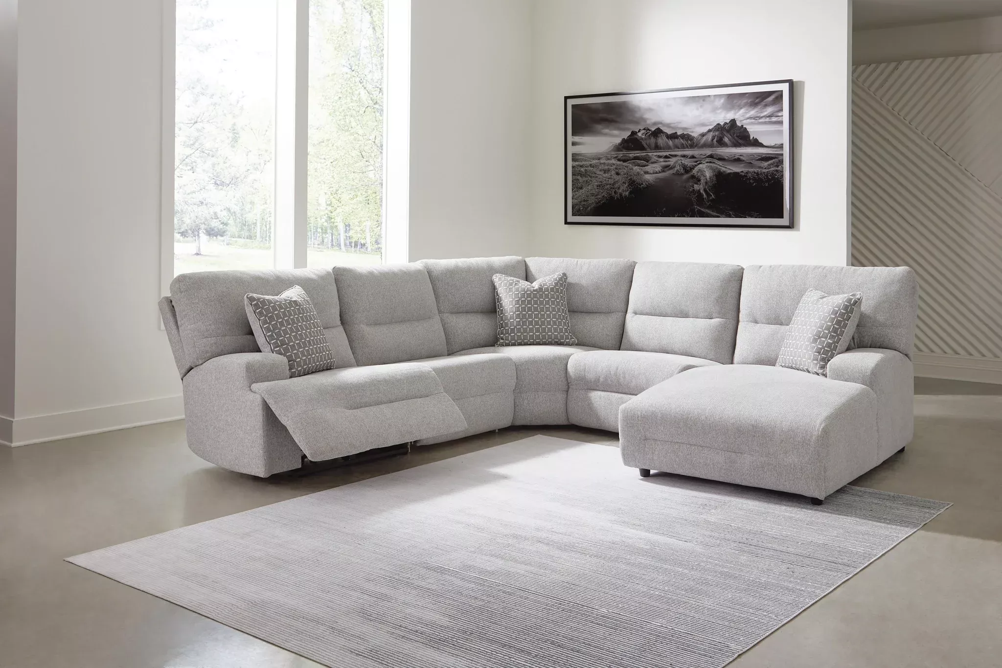 Acklen Place Power Reclining Sectional with Chaise