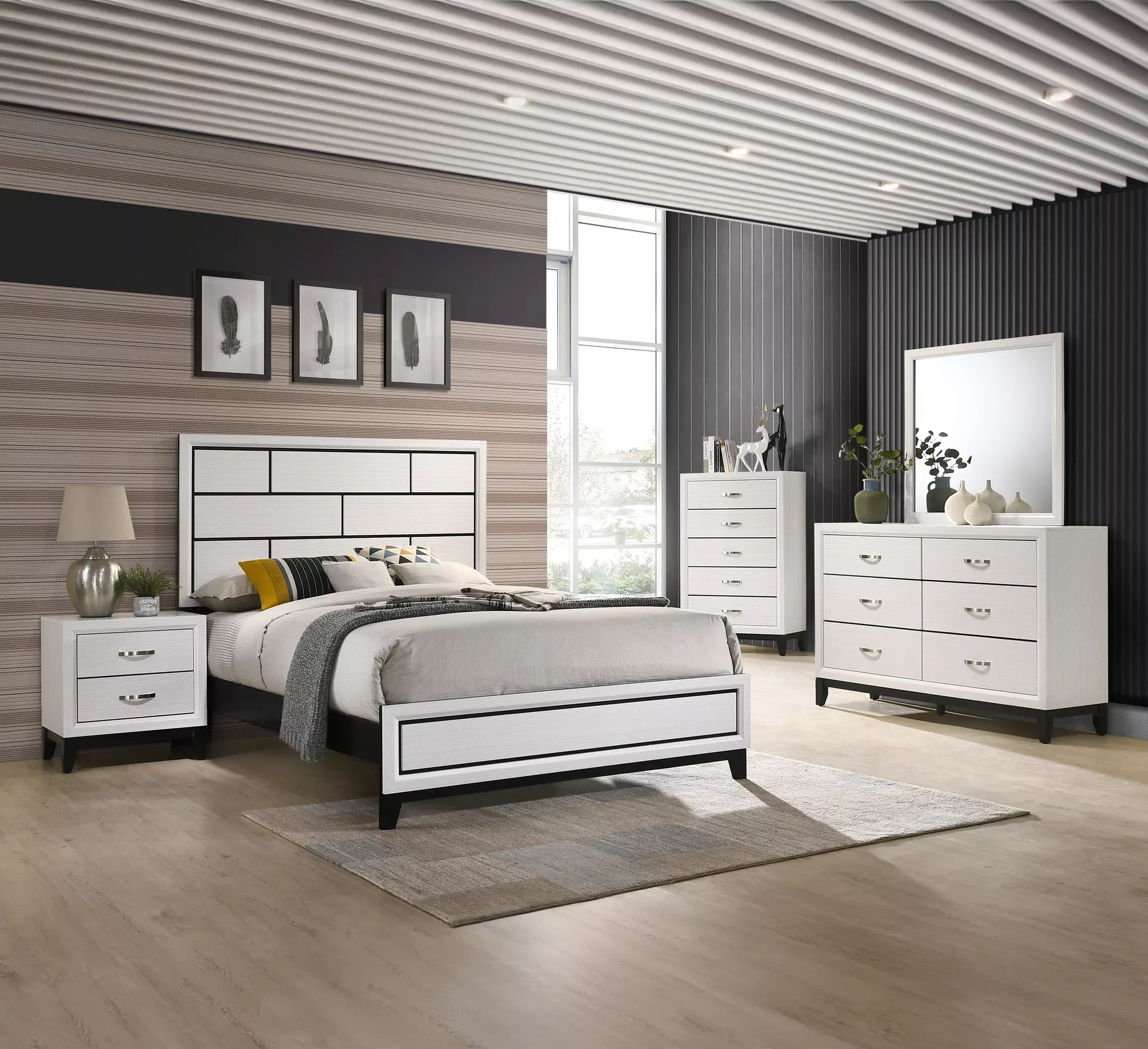 Akerson Panel Bed