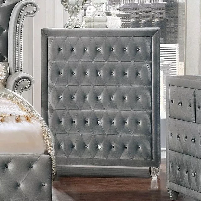 Alzir Gray & Black Chest