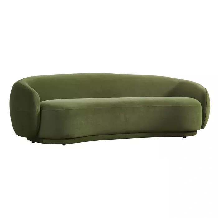 Andrew - Modern Green Fabric Sofa Set