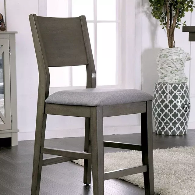 Anton Counter Ht. Chair (2 Box) Gray