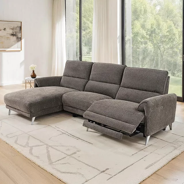 Brande Power Sectional, Left Chaise