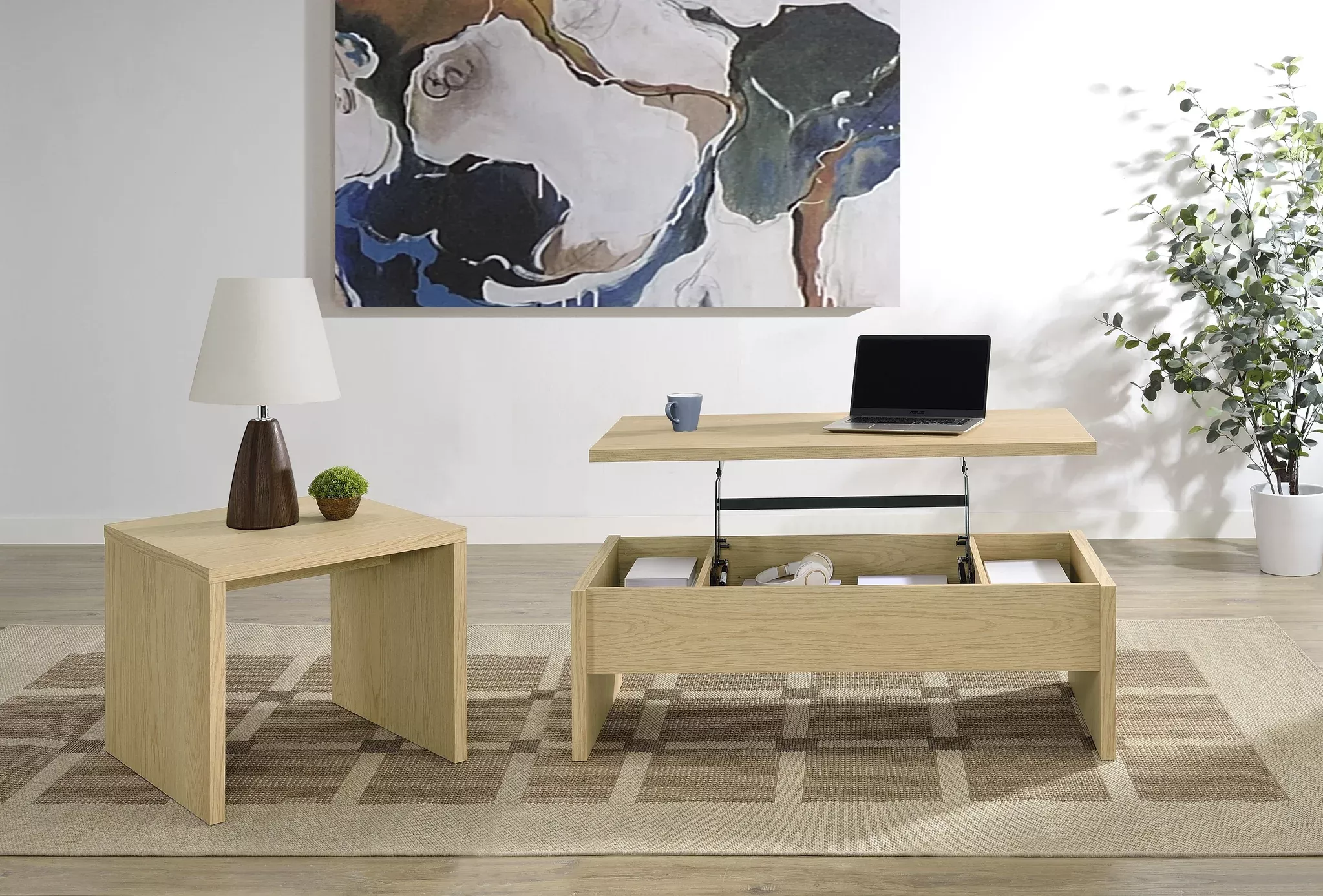 Canoga Lift-Top Coffee Table Set