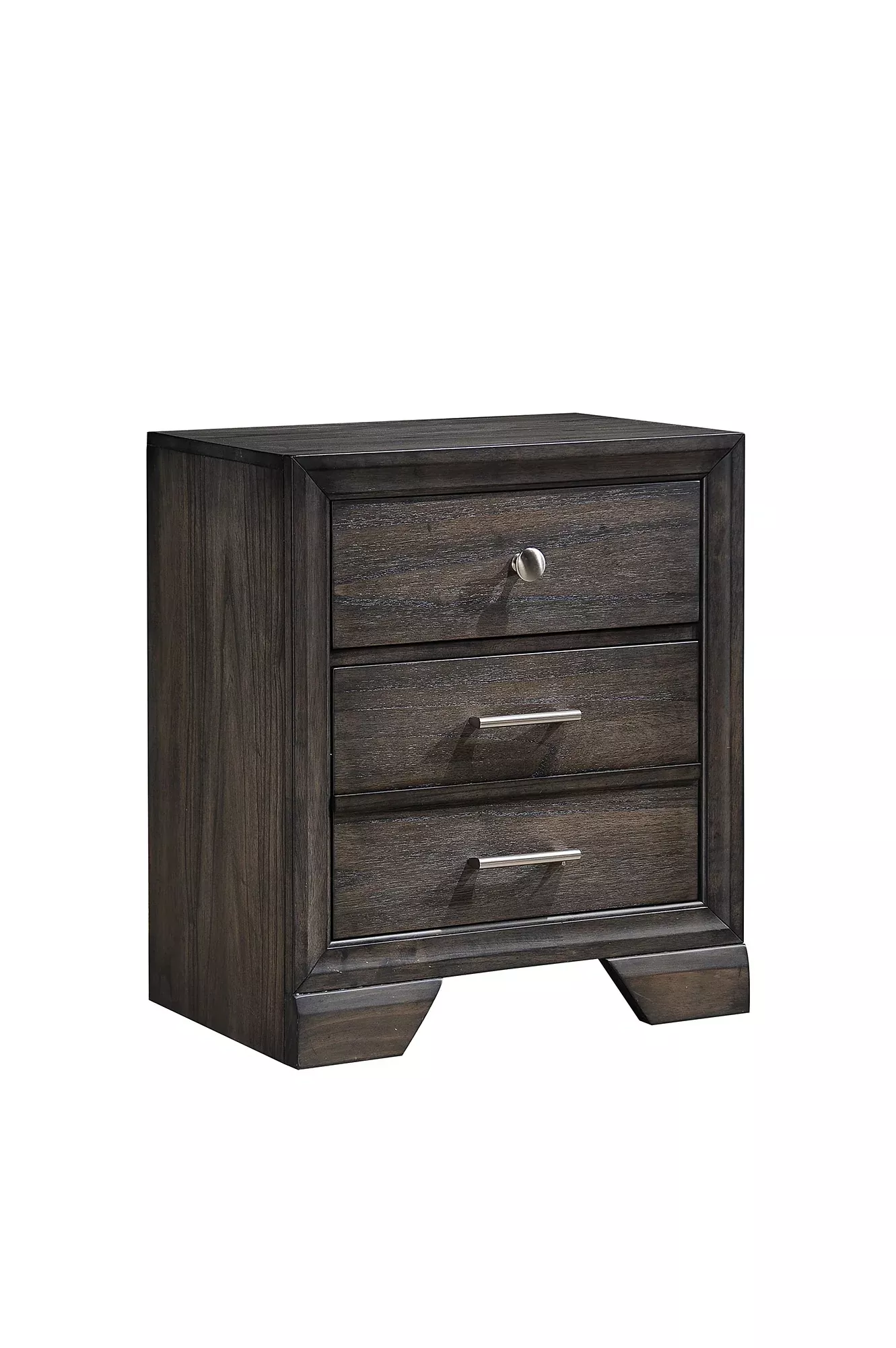 Crown Mark Jaymes Nightstand In Dark Brown B6580-2