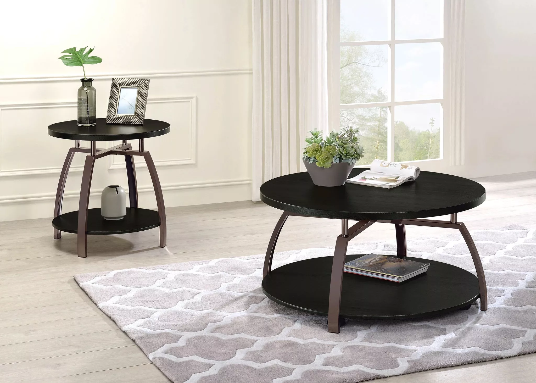 Dacre Mobile Coffee Table Set