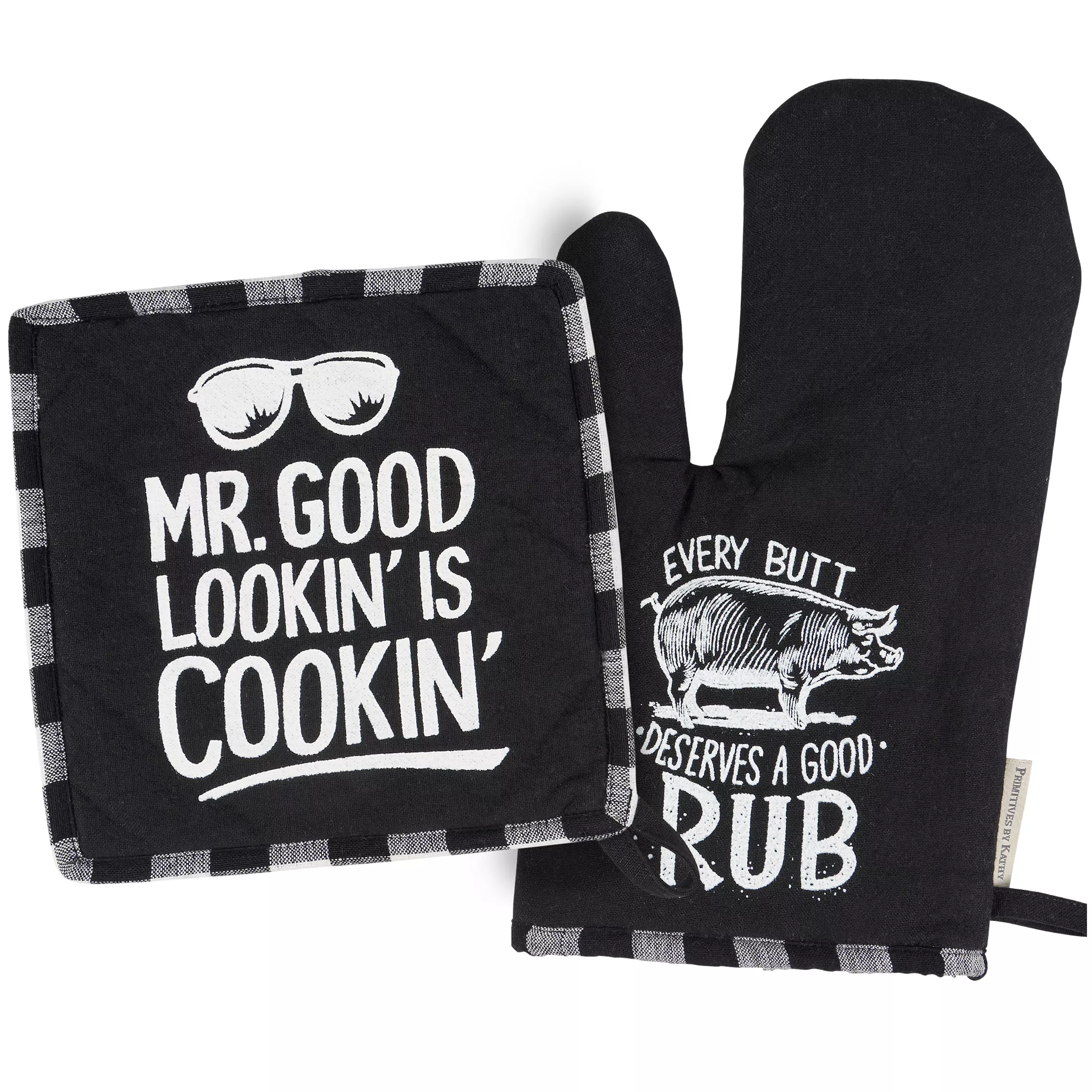 Deserves A Good Rub Kitchen Set