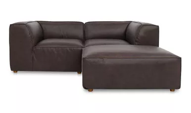 Form Nook Modular Sectional Espresso Brown