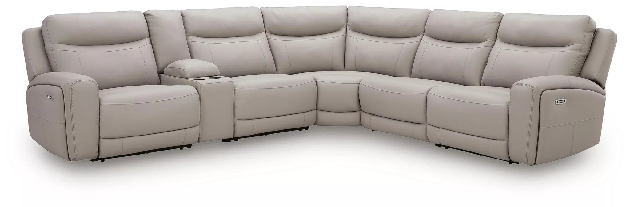 Gravier Power Reclining Sectional with Storage Console