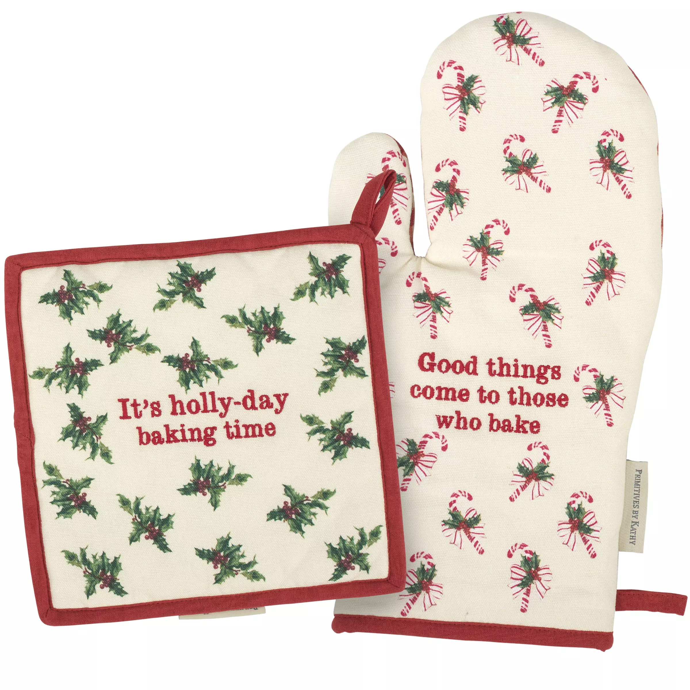 It's HollyDay Baking Time Kitchen Set