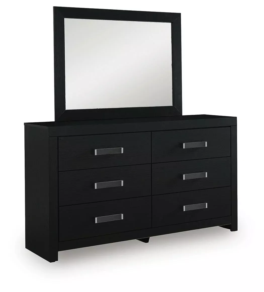 Maeling Dresser and Mirror