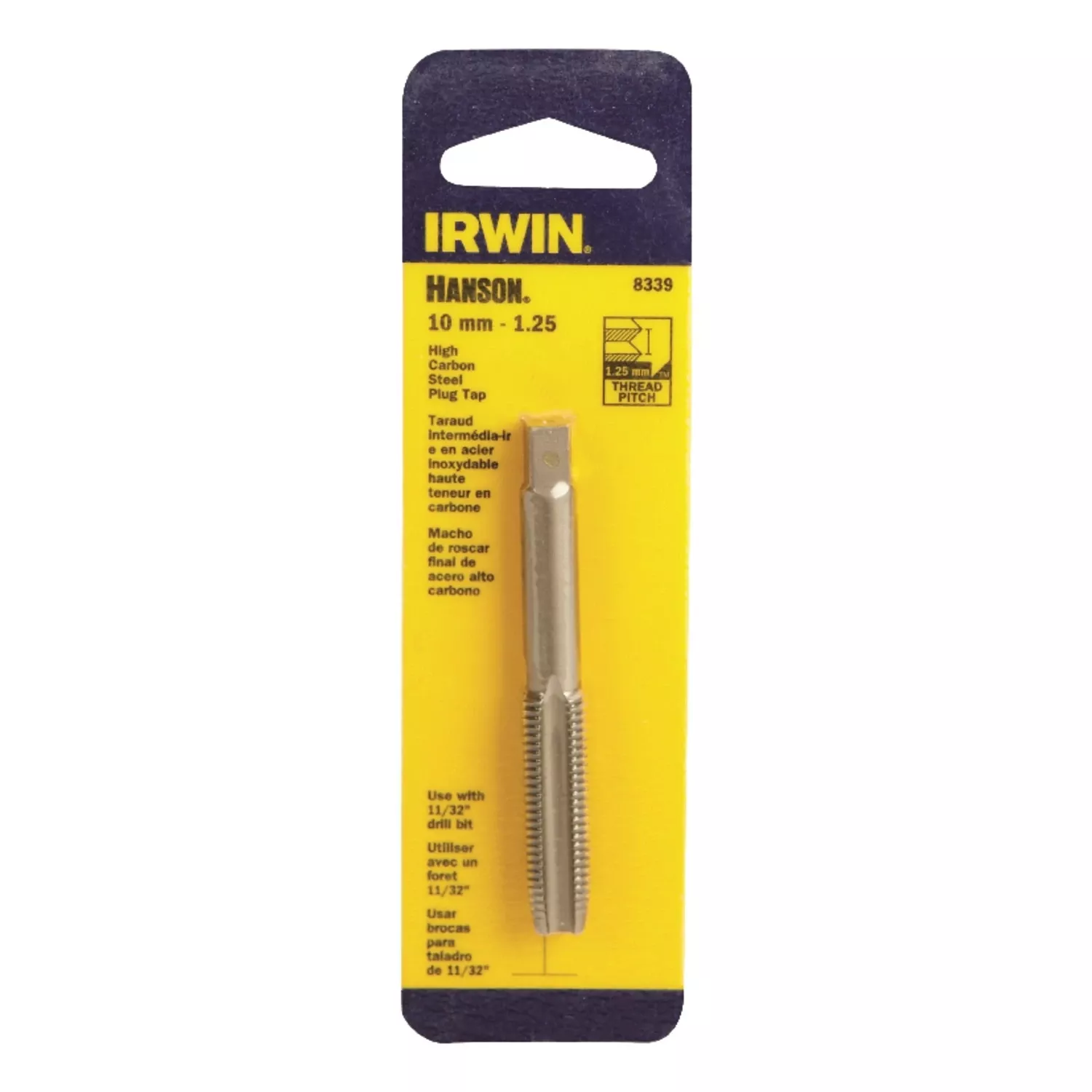 Metric Tap, 10mm X 1.25