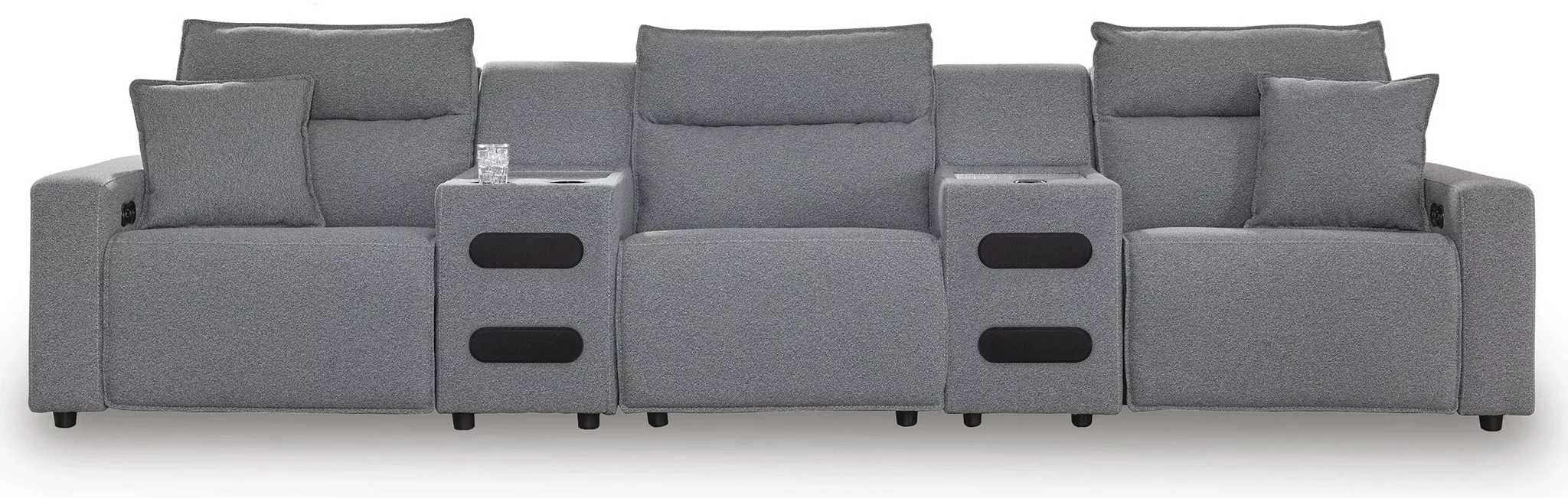 Modmax II Reclining Sectional with Audio Consoles