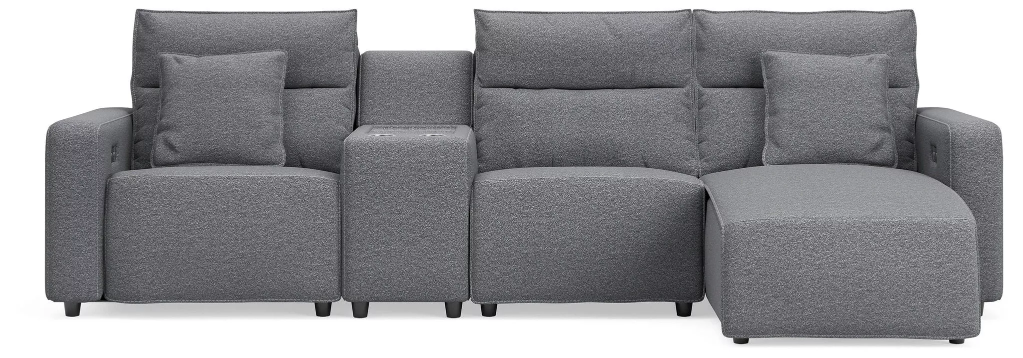 Modmax II Reclining Sectional with Chaise and Console