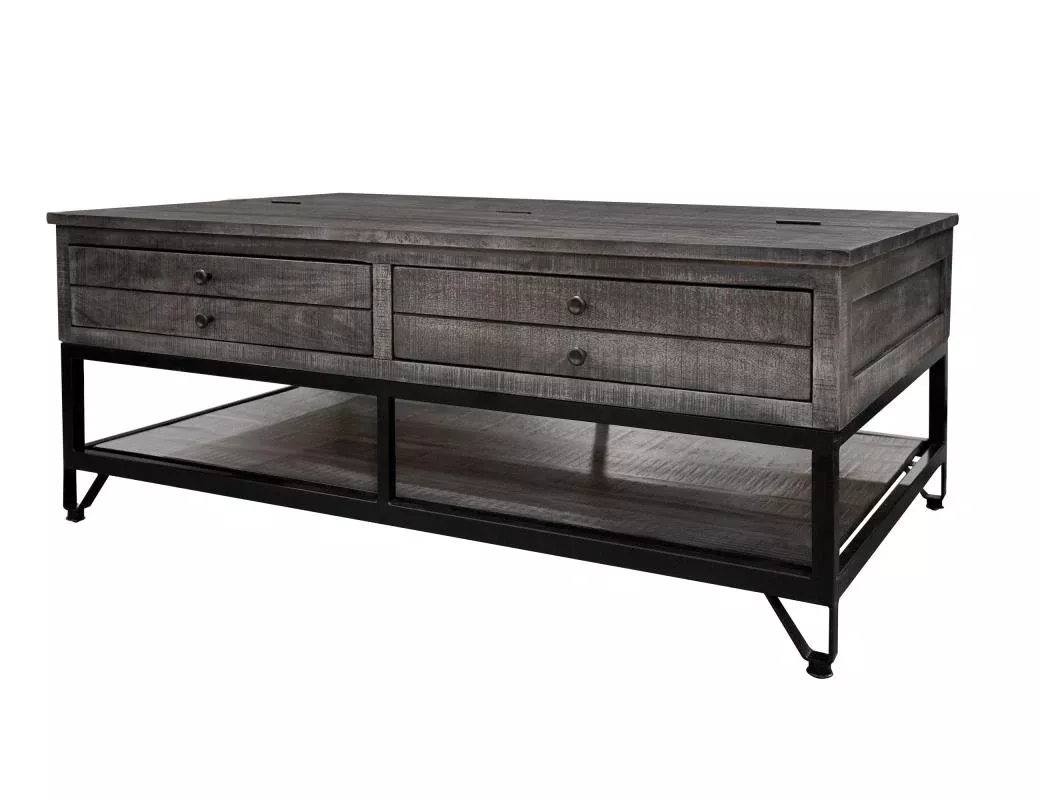 Moro Cocktail Table w/2 Drawer and Storage