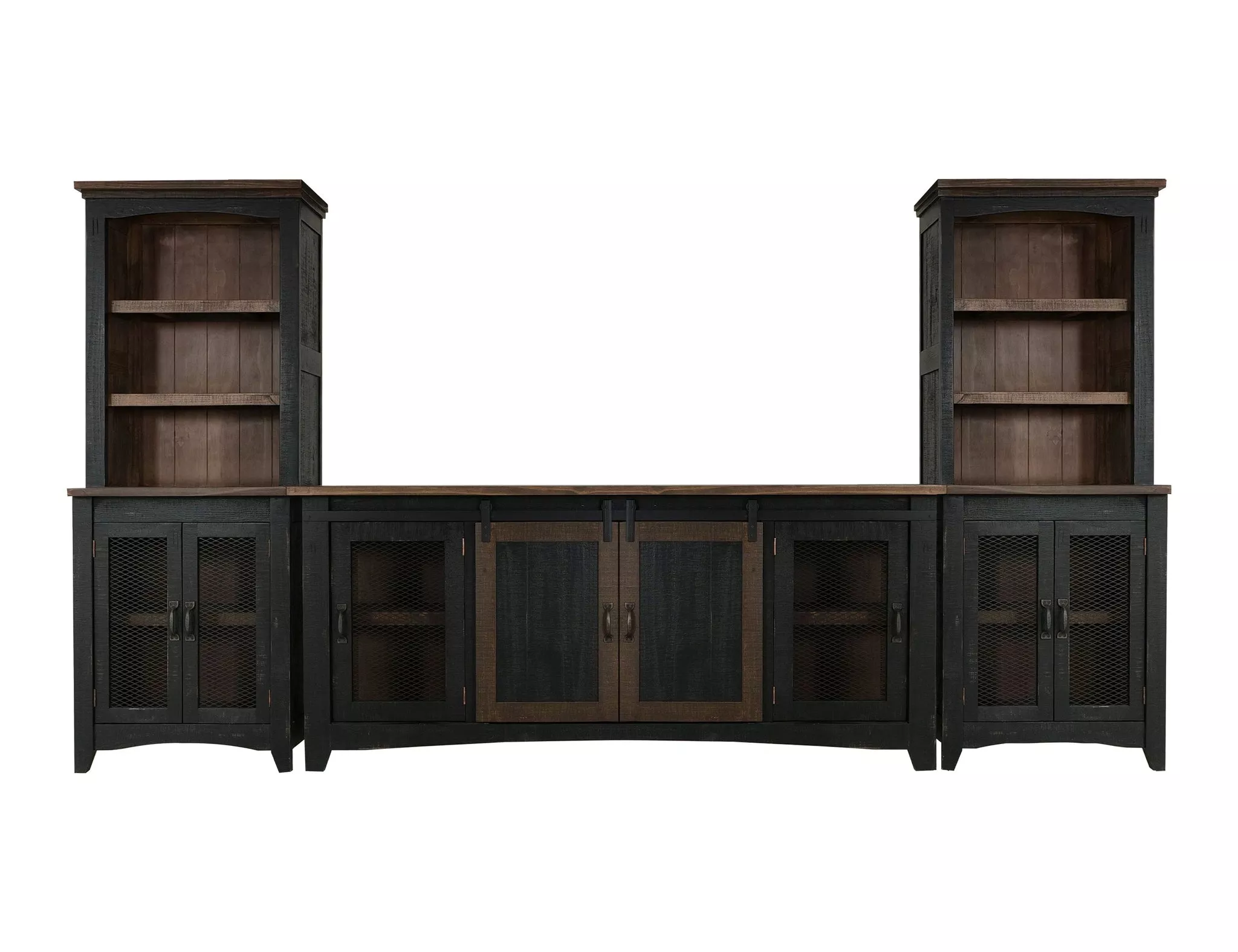 Pueblo Black Wall Unit