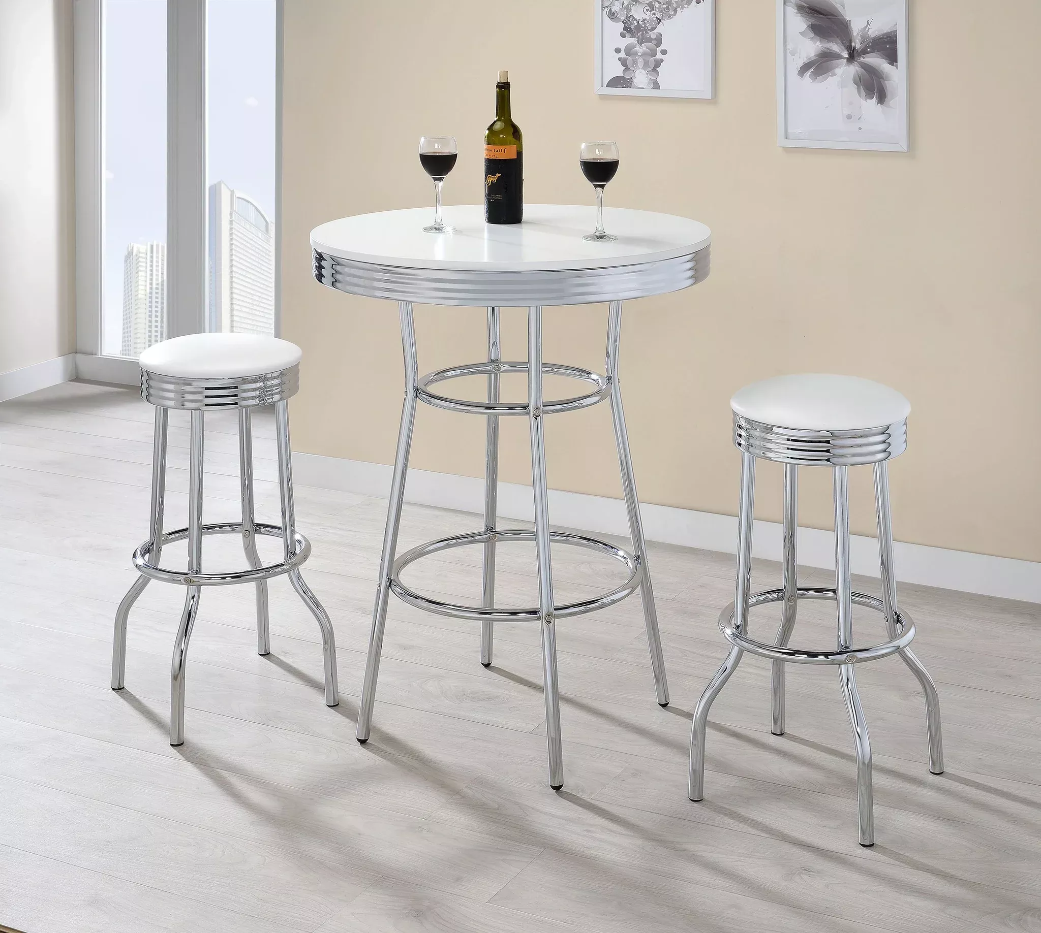 Retro Bar Table Set