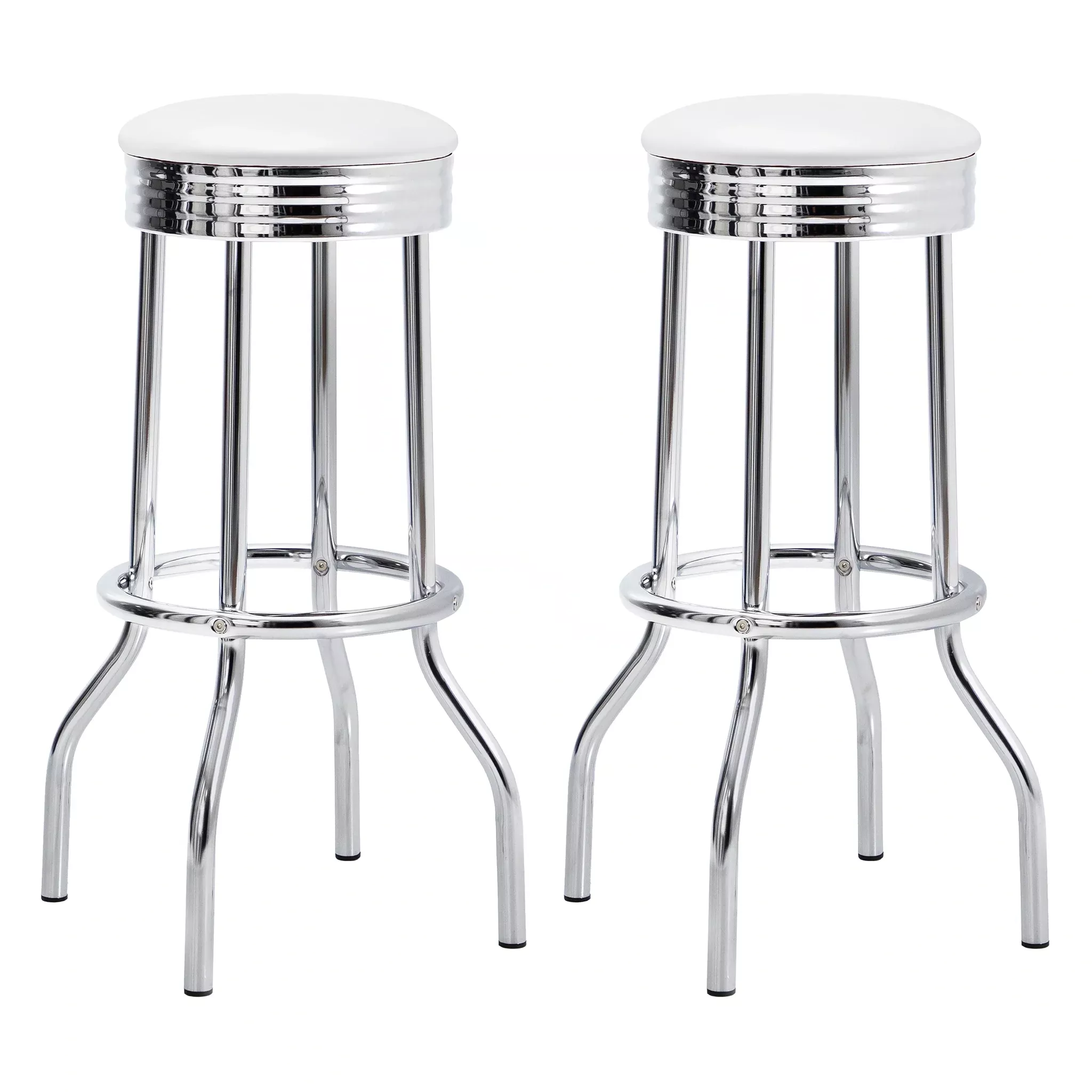 Retro Swivel Bar Stool
