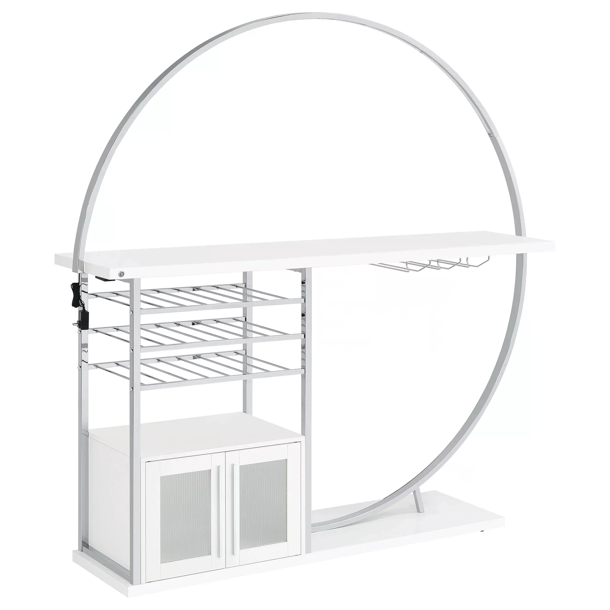 Risley Wine Cabinet with LED Lighting