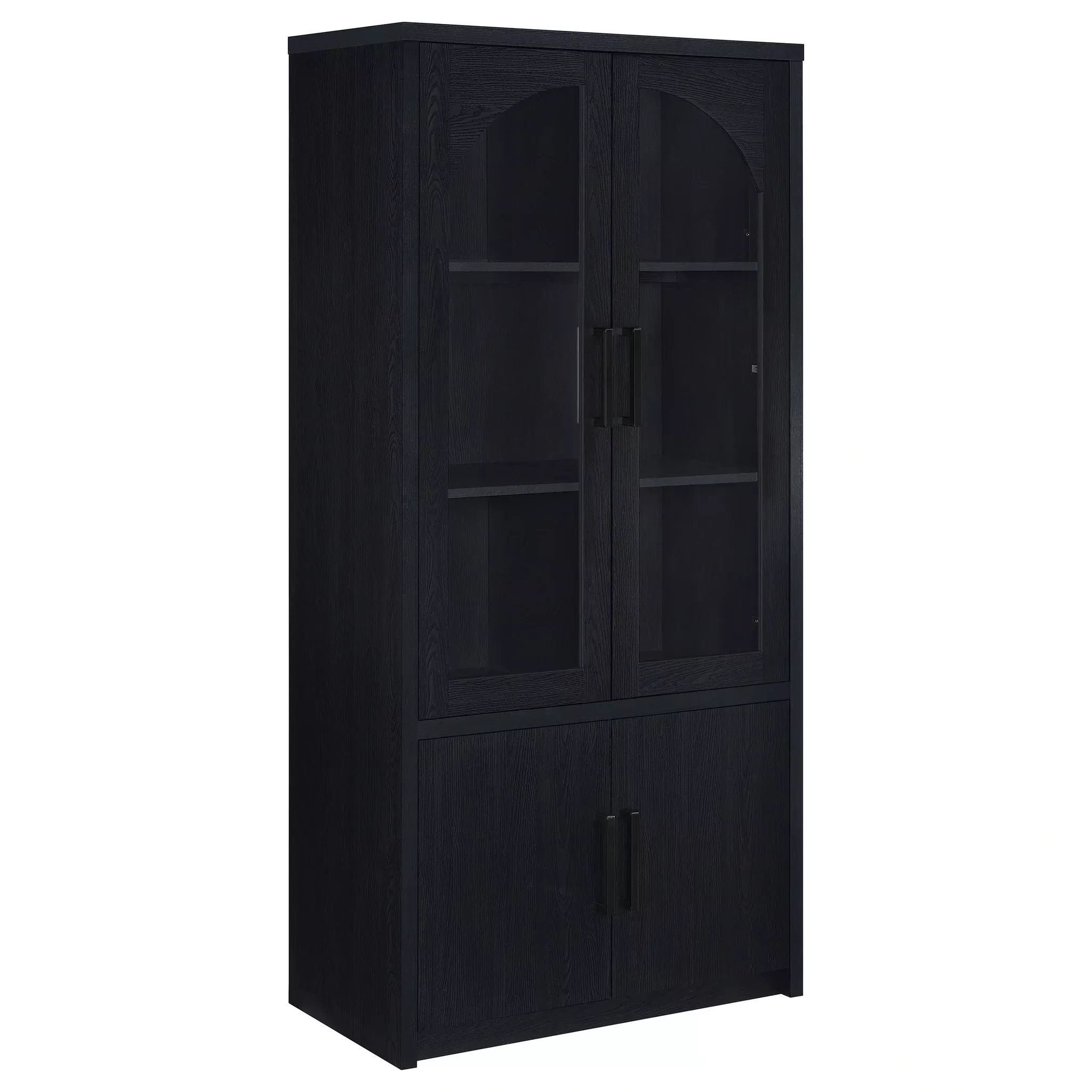 Riva Tall Display Cabinet with LED Lighting