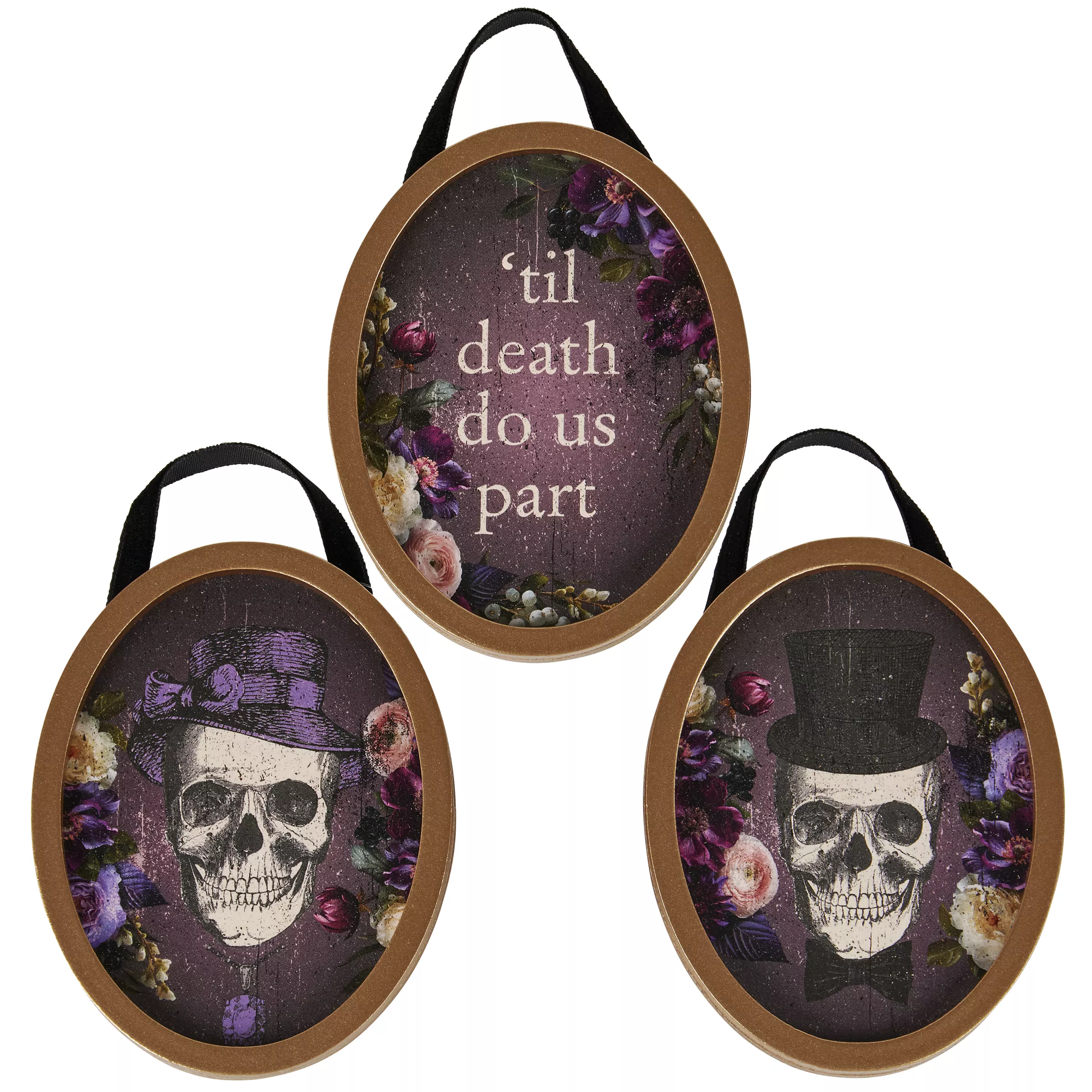 'Til Death Ornament Set