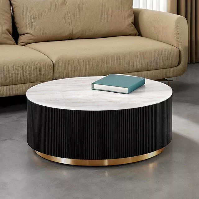 Virden Round Cocktail Table