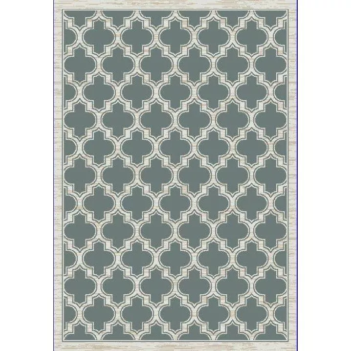 YAZD 2816 BLUE/IVORY